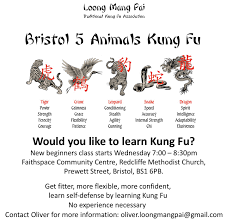 kung fu five animals