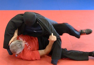 solo martial arts training