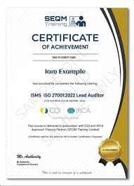 lead auditor iso 27001